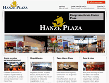 Tablet Screenshot of hanzeplaza.nl